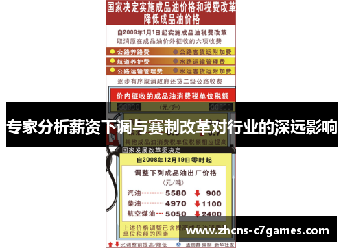专家分析薪资下调与赛制改革对行业的深远影响