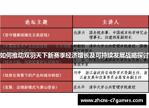如何推动双羽天下新赛季经济增长及可持续发展战略探讨