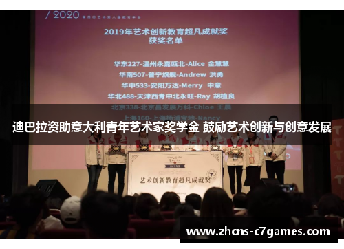 迪巴拉资助意大利青年艺术家奖学金 鼓励艺术创新与创意发展 迪巴拉资助意大利青年艺术家奖学金 鼓励艺术创新与创意发展